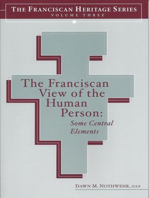 cover image of The Franciscan View of the Human Person